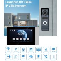 TEKPC WİFİ 2 TEL TUYA-SMART LİFE 7 INCH AKILLI İNTERKOM VİLLA SETİ FAHRDS71+FHV1-2W ZİL - 4